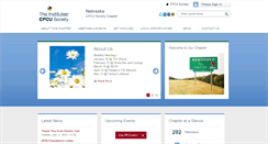 Desktop Screenshot of nebraska.cpcusociety.org