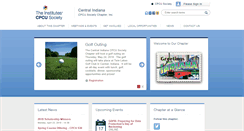 Desktop Screenshot of centralindiana.cpcusociety.org