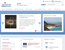 Tablet Screenshot of hawaii.cpcusociety.org