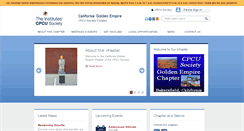 Desktop Screenshot of cagoldenempire.cpcusociety.org