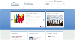 Desktop Screenshot of centralmissouri.cpcusociety.org