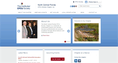 Desktop Screenshot of northcentflorida.cpcusociety.org
