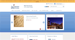 Desktop Screenshot of midtennessee.cpcusociety.org