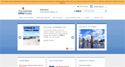 Desktop Screenshot of maryland.cpcusociety.org