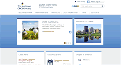 Desktop Screenshot of daytonmiamivly.cpcusociety.org
