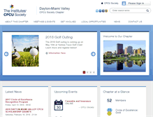 Tablet Screenshot of daytonmiamivly.cpcusociety.org