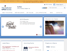 Tablet Screenshot of buffalo.cpcusociety.org