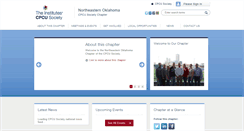 Desktop Screenshot of neoklahoma.cpcusociety.org