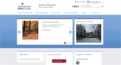 Desktop Screenshot of nwisconsin.cpcusociety.org