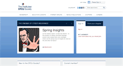Desktop Screenshot of cpcusociety.org