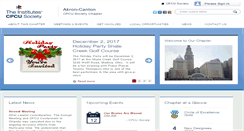 Desktop Screenshot of akroncanton.cpcusociety.org