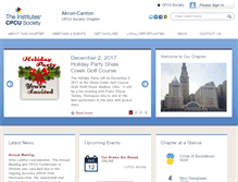 Tablet Screenshot of akroncanton.cpcusociety.org