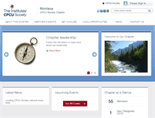 Tablet Screenshot of montana.cpcusociety.org